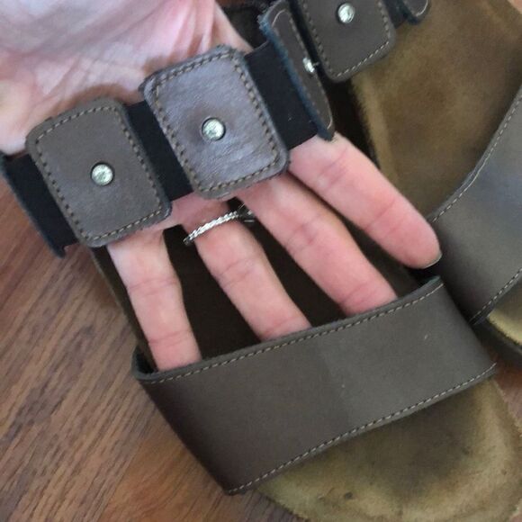 NAOT Made in Israel leather sandals, comfort shoes, slip on size 40 (9) - Picture 5 of 7